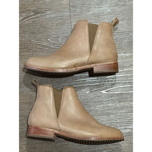 Nisolo Eva everyday Chelsea boot tan brown bootie 8.5 39 - Picture 2 of 13